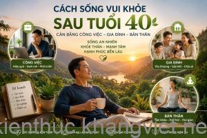 Cach song vui khoe sau tuoi