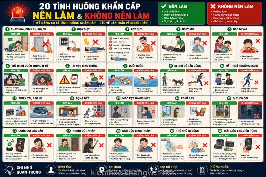 20 tinh huong khan cap nen lam gi khong nen lam gi